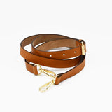 Sac cabas en jonc 26cm - Rouge & naturel
