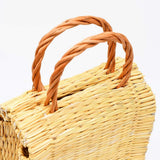 Sac en jonc 18cm - Naturel