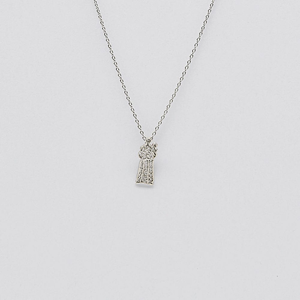 Santo Antônio I Silver Necklace 0.2 oz