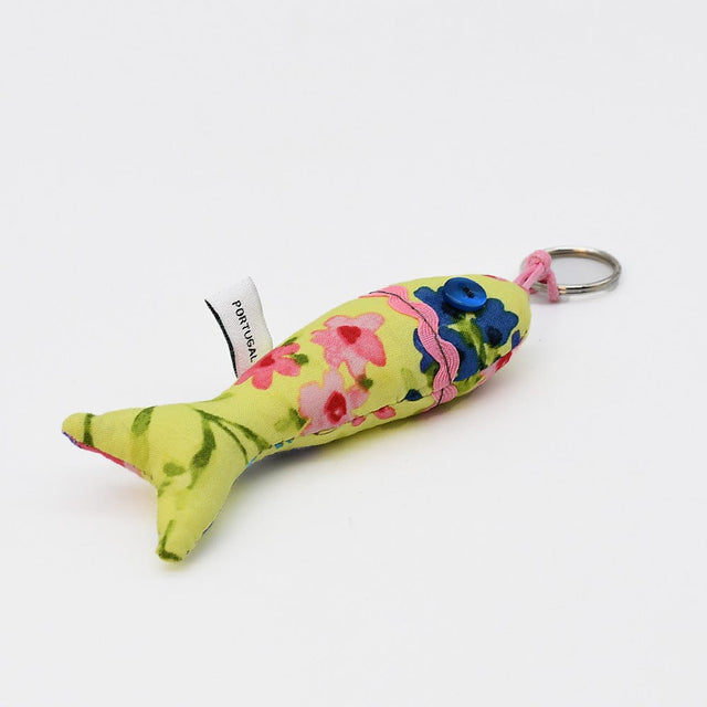 Sardine-Shaped Keychain - Yellow #3