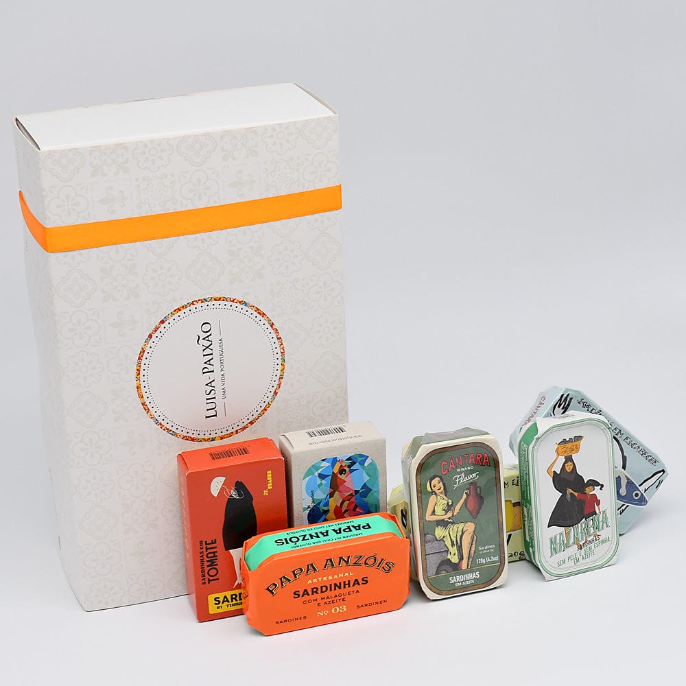 Portuguese gift box I The best canned sardines – Luisa Paixao Portugal
