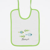 Sardinhas I Cotton Bib - Green
