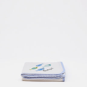 Sardinhas I Cotton Comforter - Blue