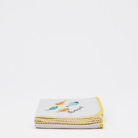 Sardinhas I Cotton Comforter - Yellow