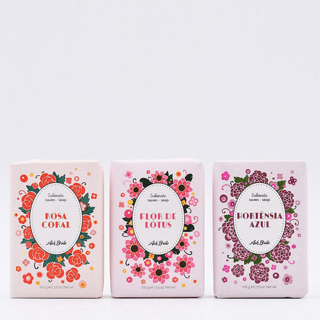Savon "Bagas Vermelha" I Savon portugais #DRAFT Savon aux fleurs de lotus