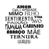 Sentimentos I Wall sticker