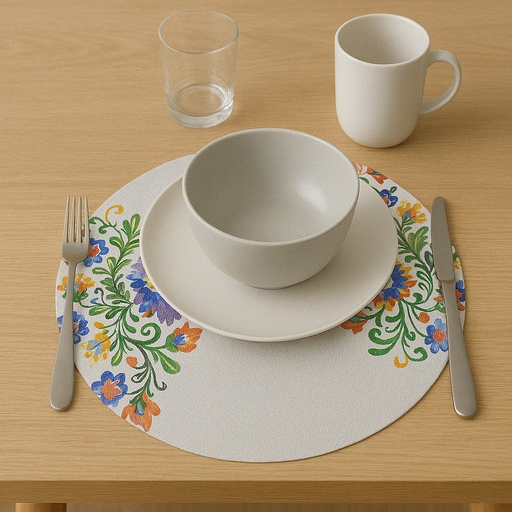Set de table en fibres naturelles recyclées