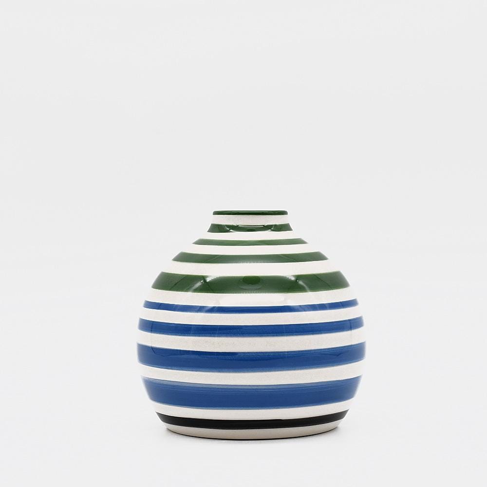 Set of 3 Ceramic Vases - Green