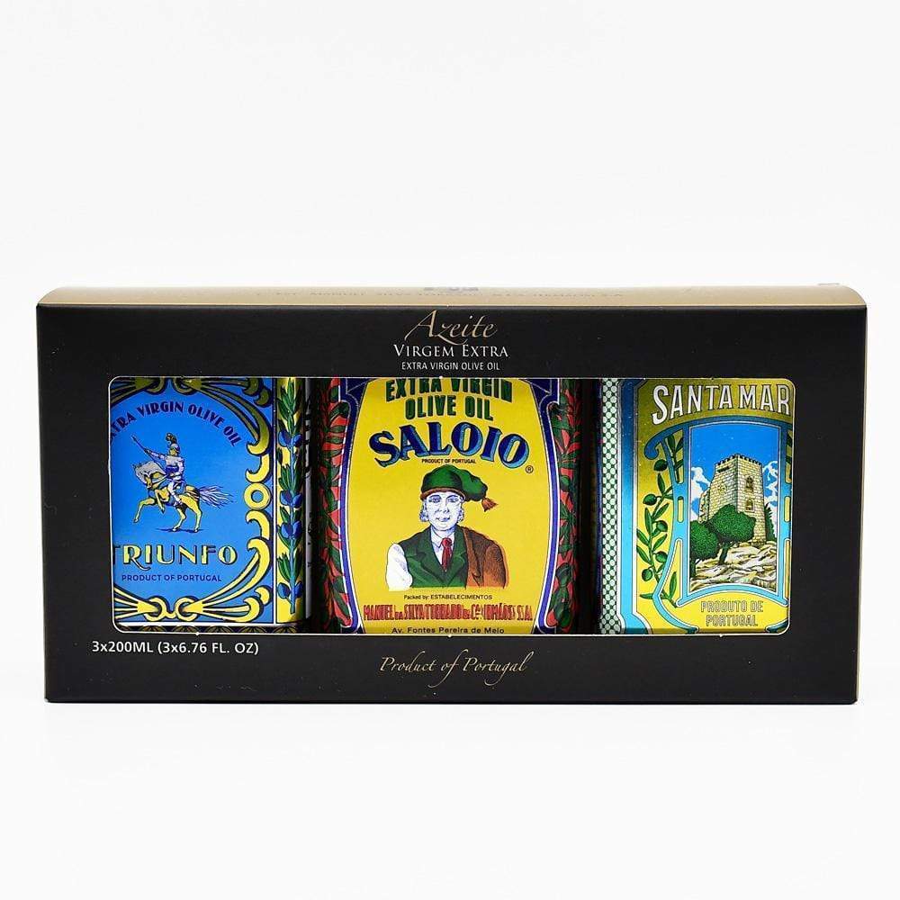 Set of 3 tins of portuguese olive oil – Luisa Paixao Portugal