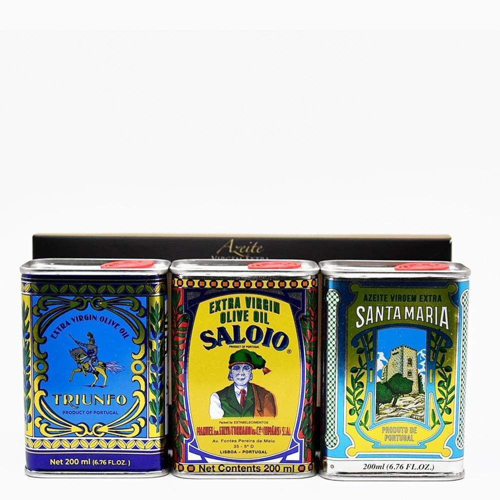 Set of 3 tins of portuguese olive oil – Luisa Paixao Portugal
