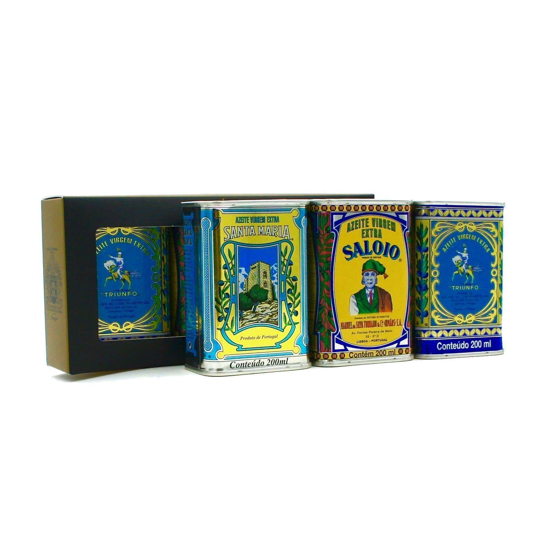 Set of 3 tins of portuguese olive oil – Luisa Paixao Portugal