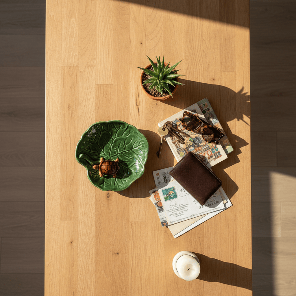 Small Ceramic Dish with a Turtle