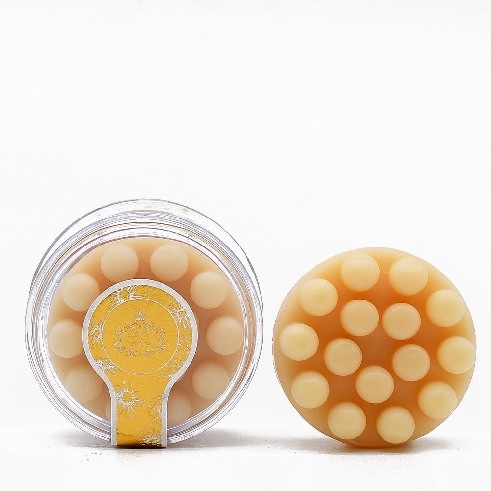 Soothing massage soap with chamomile