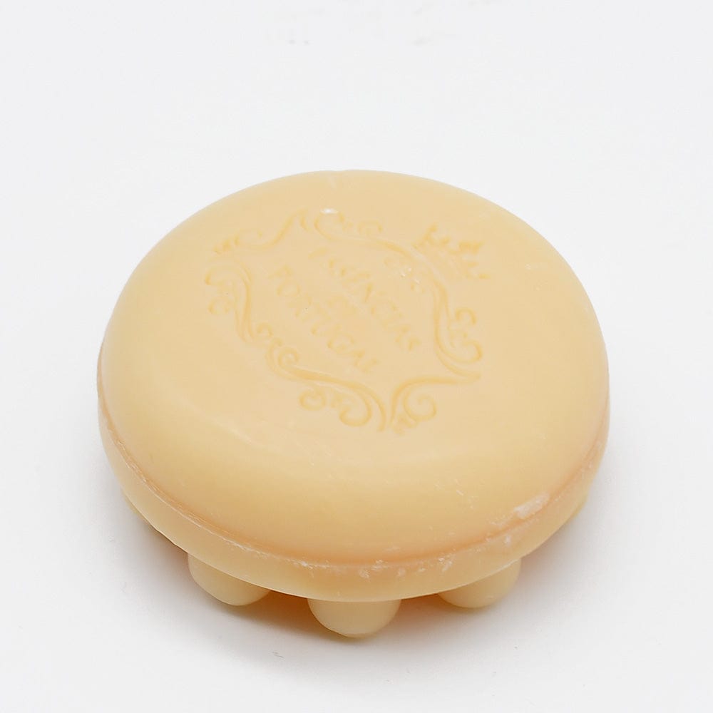 Soothing massage soap with chamomile