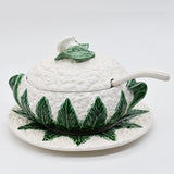 Soupière en céramique en forme de chou fleur