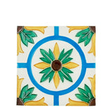 Spanish-Moorish Azulejo 5.5x5.5''