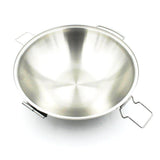 Stainless steel Cataplana pan 12.6'' - 7/8 servings