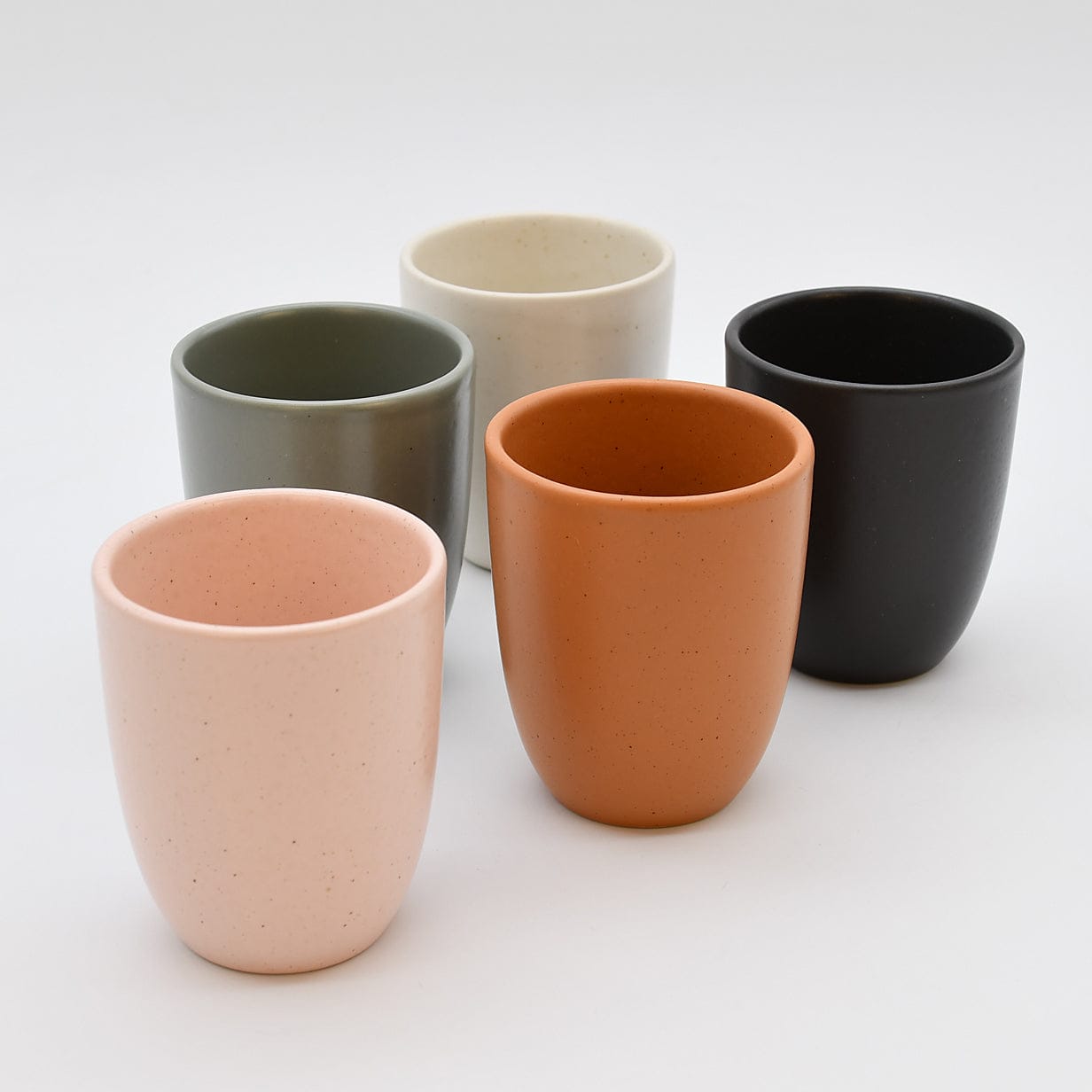Stoneware Espresso Cup - Pink