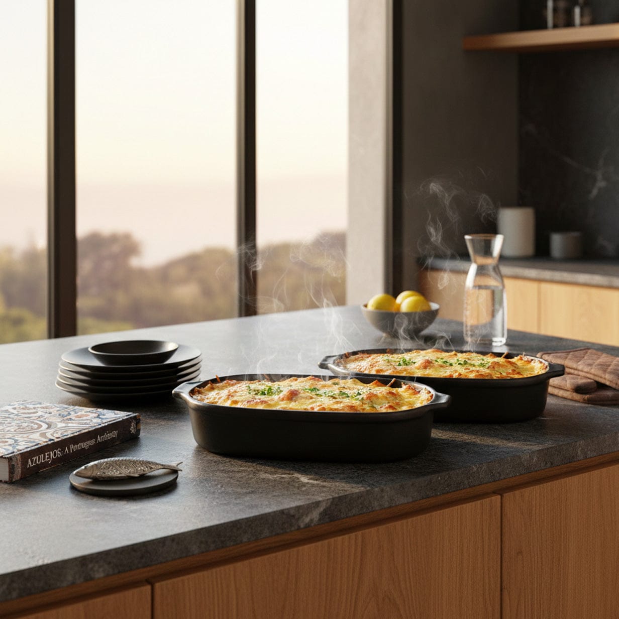 Stoneware Rectangular Baking Dishes