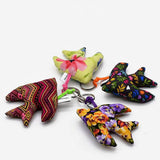 Swallow-Shaped Keychain - Green