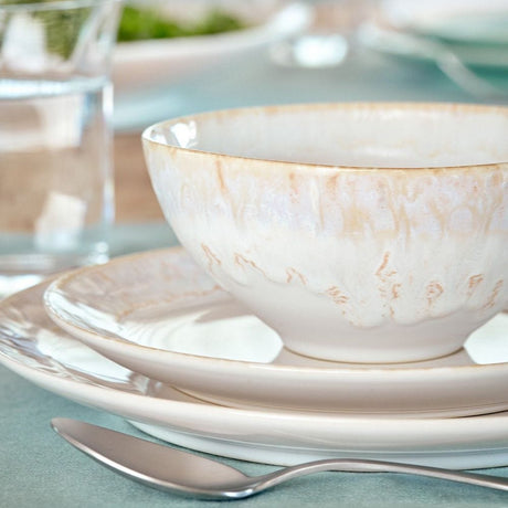 Taormina | Fine Stoneware Plate 8.3'' - White