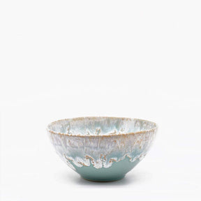 Taormina I Fine Stoneware Bowl - Green