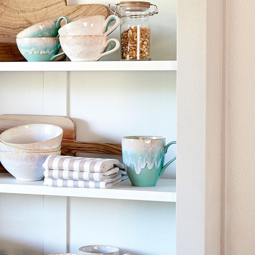 Taormina I Fine Stoneware Mug - Green