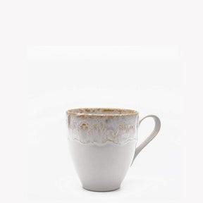 Taormina I Fine Stoneware Mug - White