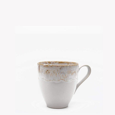 Taormina I Fine Stoneware Mug - White