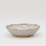 Taormina I Fine Stoneware Pasta Plate 8.7'' - Gold