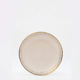 Taormina I Fine Stoneware Pasta Plate 8.7'' - Gold