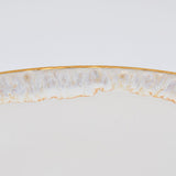 Taormina I Fine Stoneware Pasta Plate 8.7'' - Gold