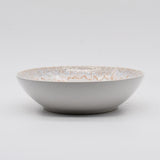 Taormina I Fine Stoneware Pasta Plate 8.7'' - White