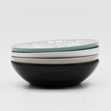 Taormina I Fine Stoneware Pasta Plate 8.7'' - White