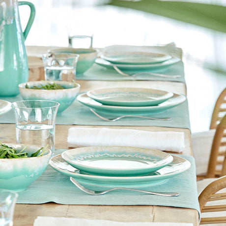 Taormina I Fine Stoneware Plate 10.6'' - Green