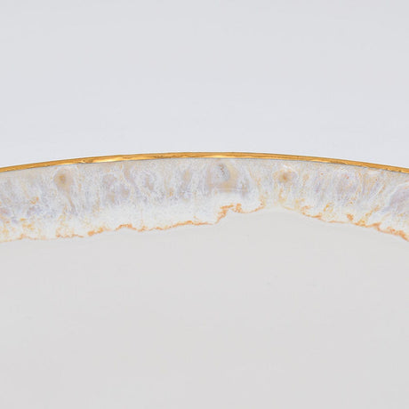 Taormina I Fine Stoneware Plate 6.7''- Gold