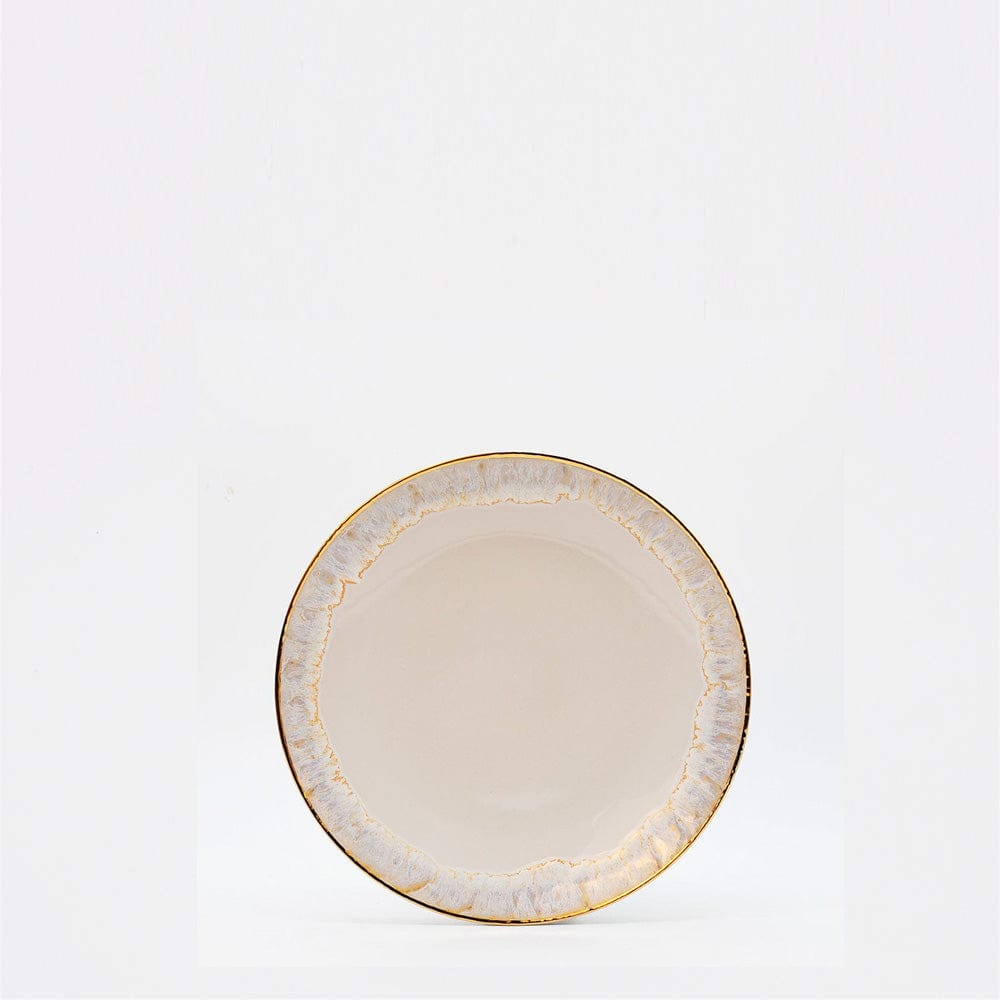 Taormina I Fine Stoneware Plate 6.7''- Gold