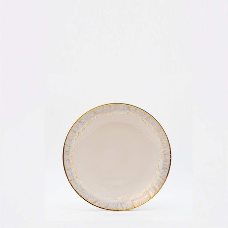 Taormina I Fine Stoneware Plate 6.7''- Gold