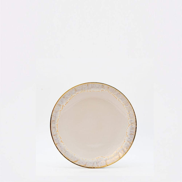 Taormina I Fine Stoneware Plate 6.7''- Gold