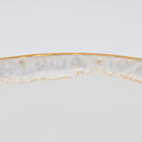 Taormina I Fine Stoneware Plate 8.3'' - Gold