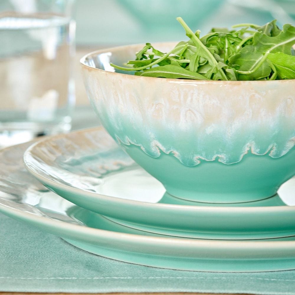 Taormina I Fine Stoneware Plate 8.3'' - Green