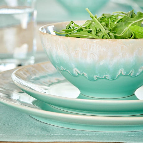 Taormina I Fine Stoneware Plate 8.3'' - Green