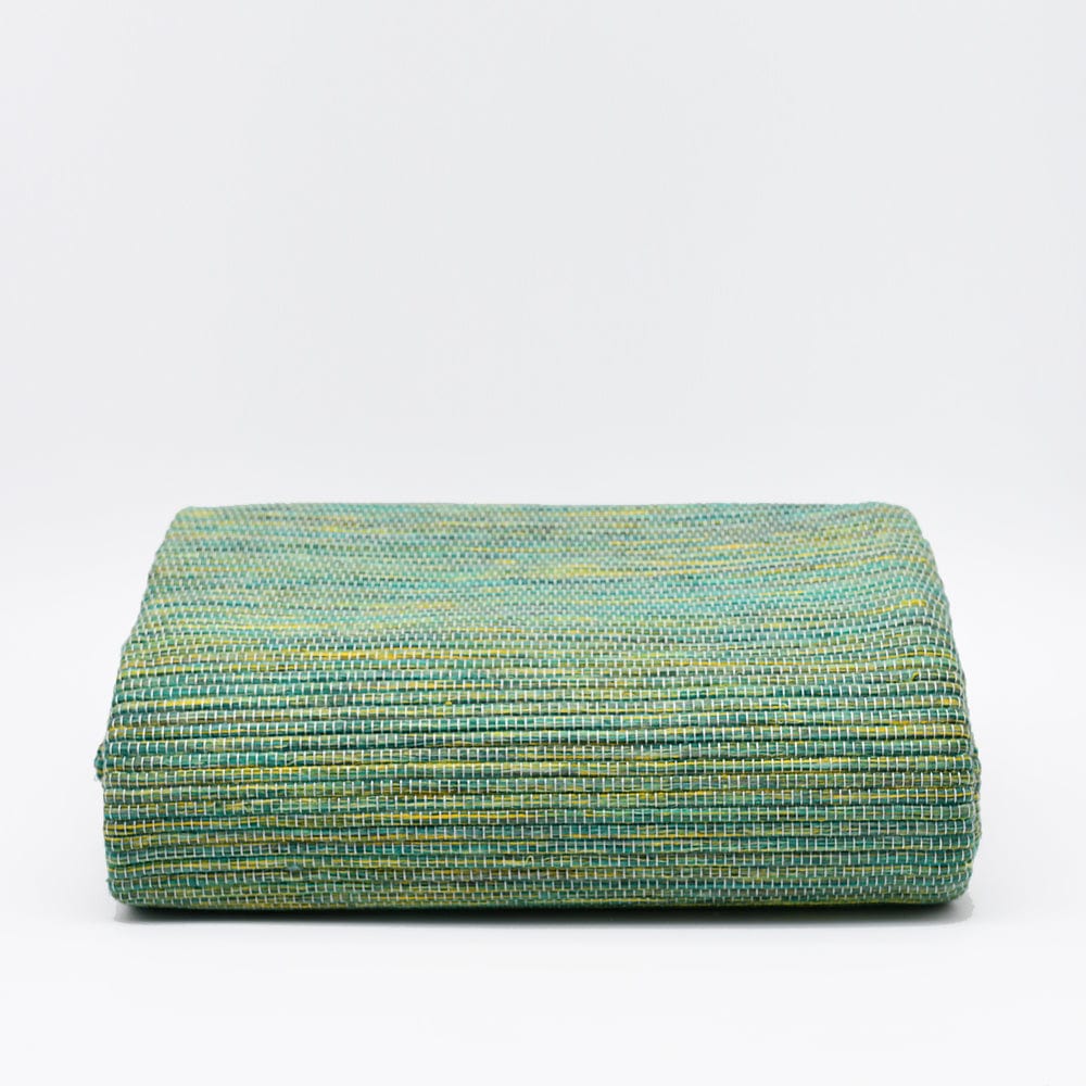 Natural Fiber Handmade Carpet 79x59" - Green - Luisa Paixao | USA