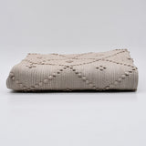 Tapis en coton 140x70 - 3 couleurs Beige