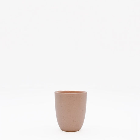 Tasse espresso en grès rose 7cl – Tasse café artisanale portugaise Tasse à espresso - Rose