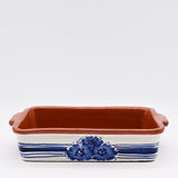 Terracotta Baking Dish - Blue