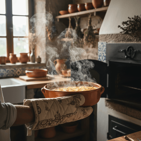 Terracotta Baking Dish - Round