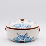 Terracotta Cooking Pot - Turquoise