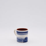 Terracotta Mug 3.1" - Blue