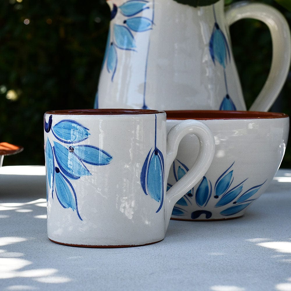 Terracotta Mug 4.7" - Turquoise